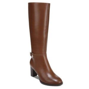 GIANI BERNINI / Lennoxxp / Leather / Tall / Knee-High / Boots / Conac / Size 10M